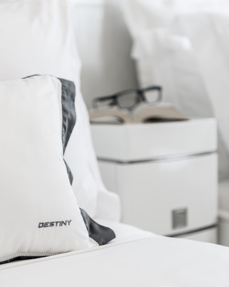 Quality Linen In The Bedroom Detail