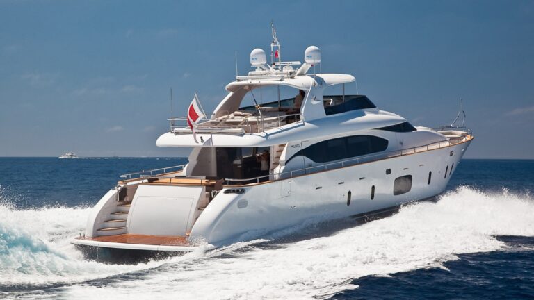 Running Photo Of OLGA I Yacht