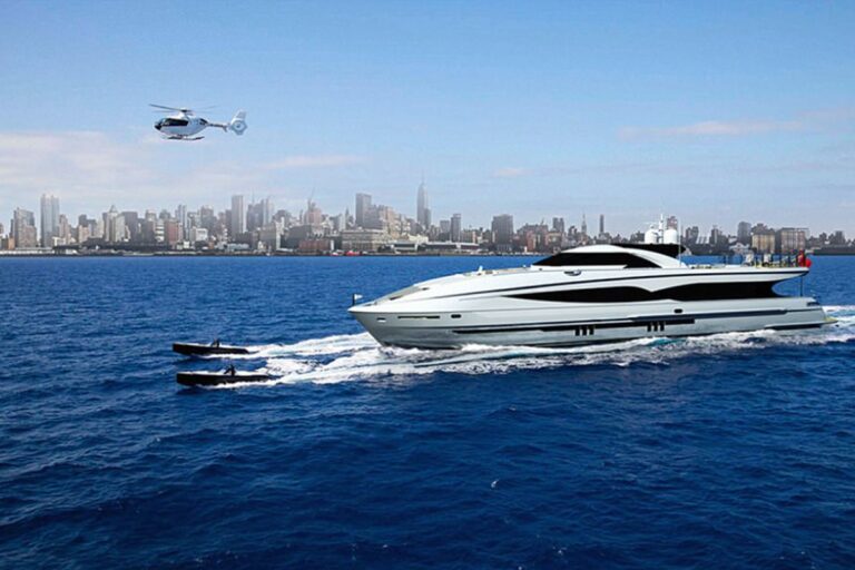 Running Profile Of The RUIYING 125 Yacht