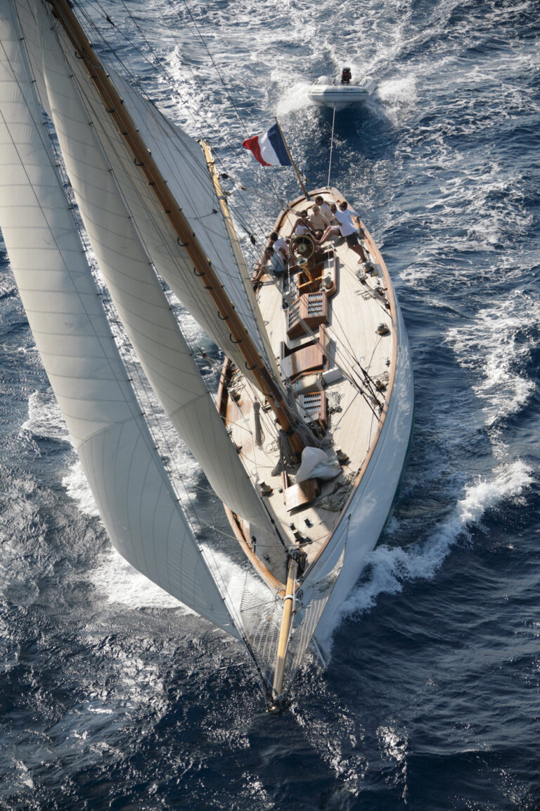 Sailing Aerial View