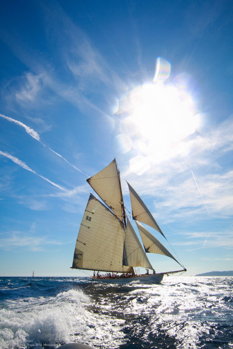 Sailing At Les Voiles De Saint-Tropez
