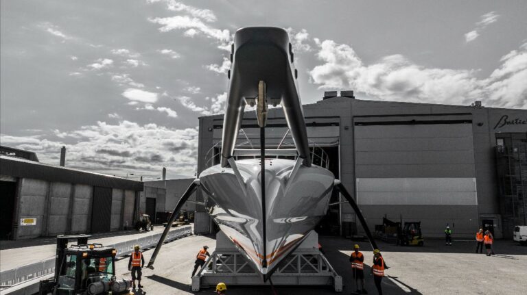 Sailing Yacht RAVEN By Baltic Yachts Nearing Launch