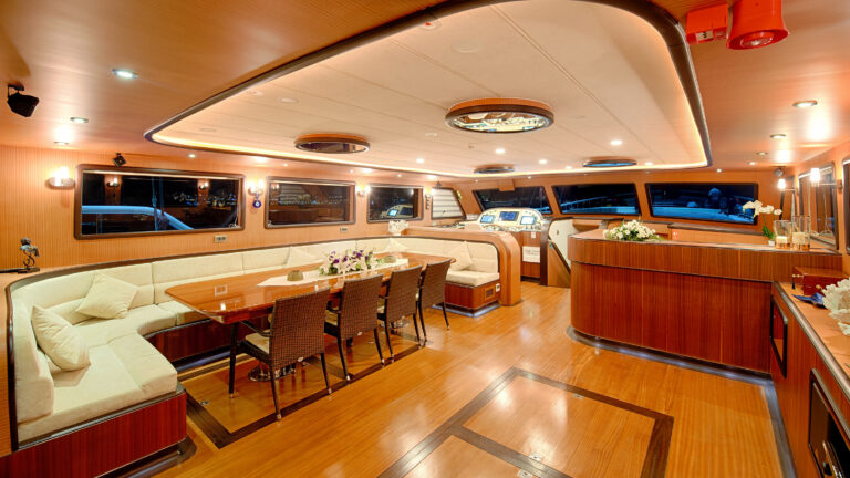 Saloon And Dining Space