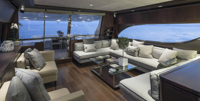 Saloon Looking Out Aft