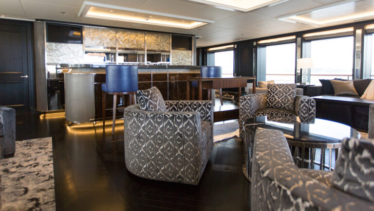 Saloon With Bar Area