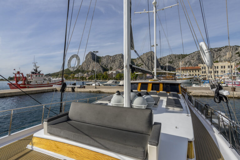 Seating And Sunbathing On Deck