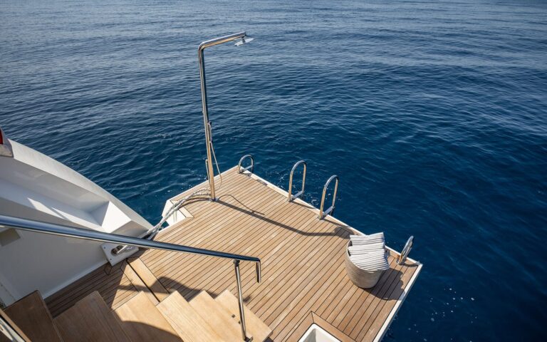 Shower On Swim Platform