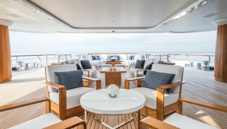 Spacious Aft Deck