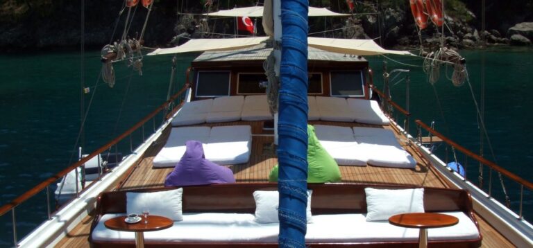 Spacious Deck With Sunpads And Seating