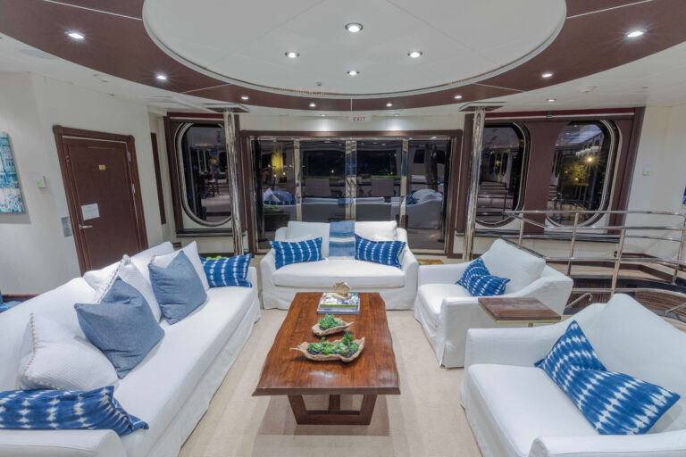 Spacious Salon With Comfortable Seating