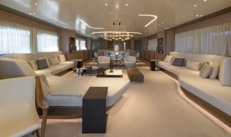 Spacious, Sober And Elegant Saloon