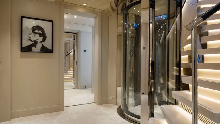 Stairs  - Photo © Heesen Yachts