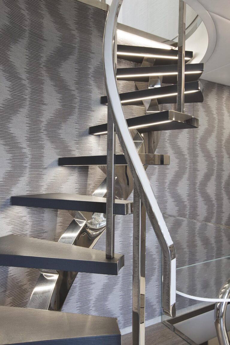 Stairwell From The Main Deck