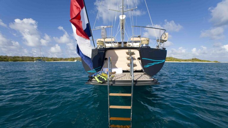 Stern With Ladder