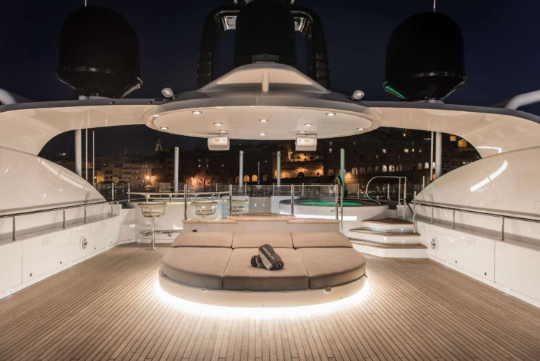 Sun Deck In The Evening