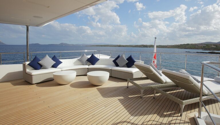 Sun Deck Lounging