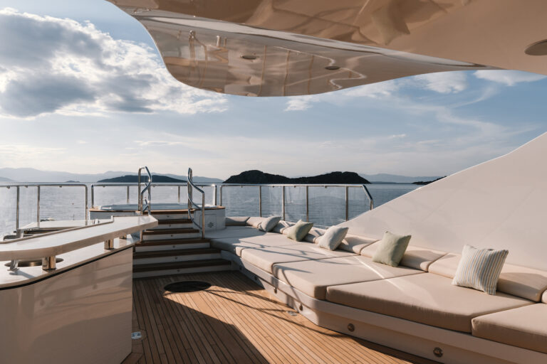 Sun Deck Stairs To Jacuzzi