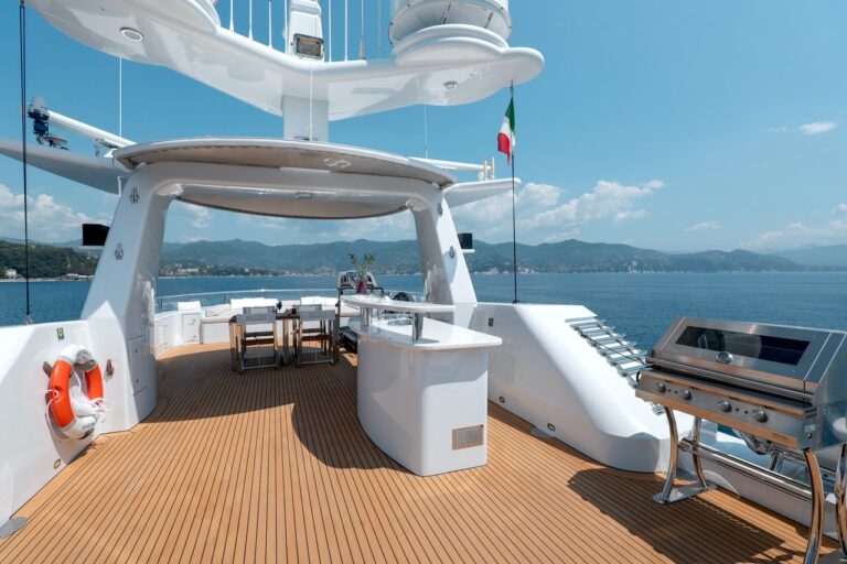 Sun Deck With Barbeque