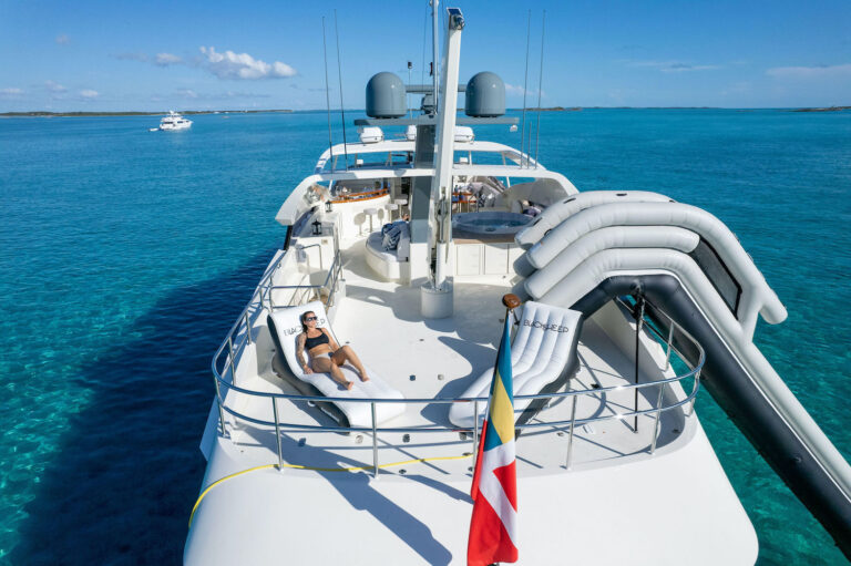 Sun Deck With Slide