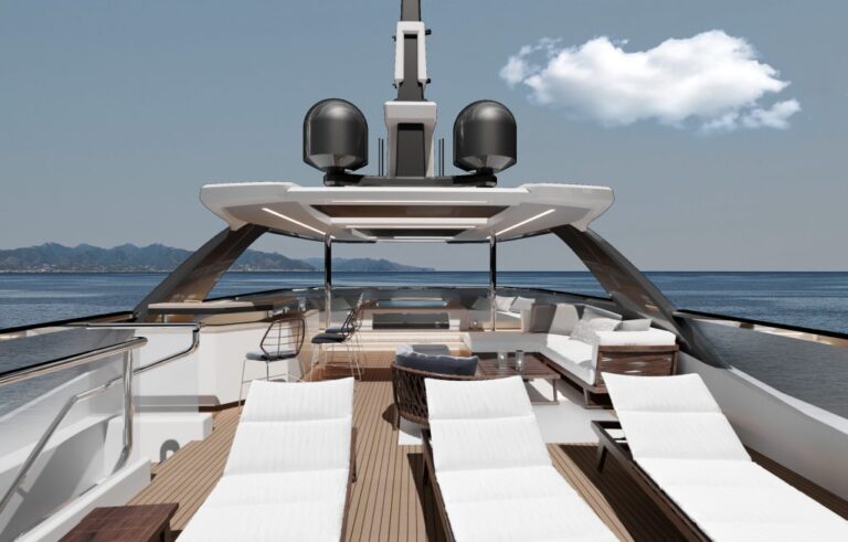 Sun Deck With Sun Loungers