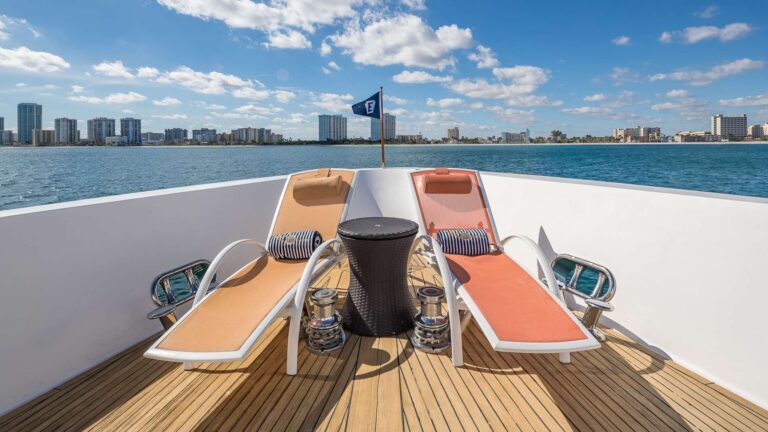 Sunbathing Area At Bow