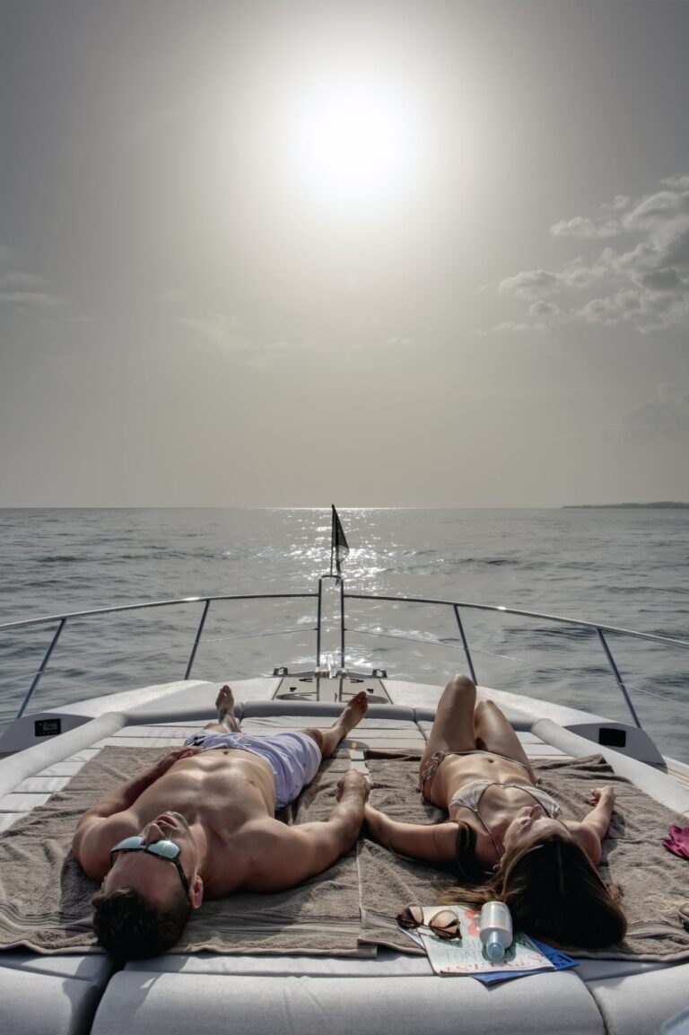 Sunbathing On Board