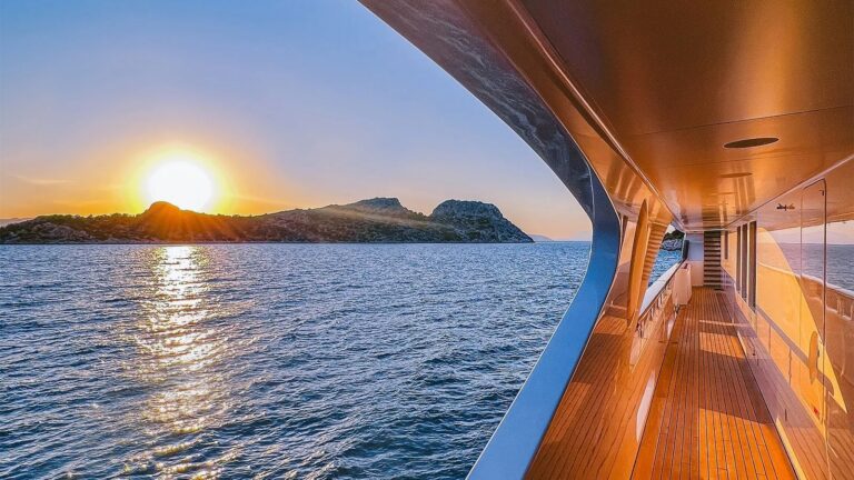 Sunset Side Deck