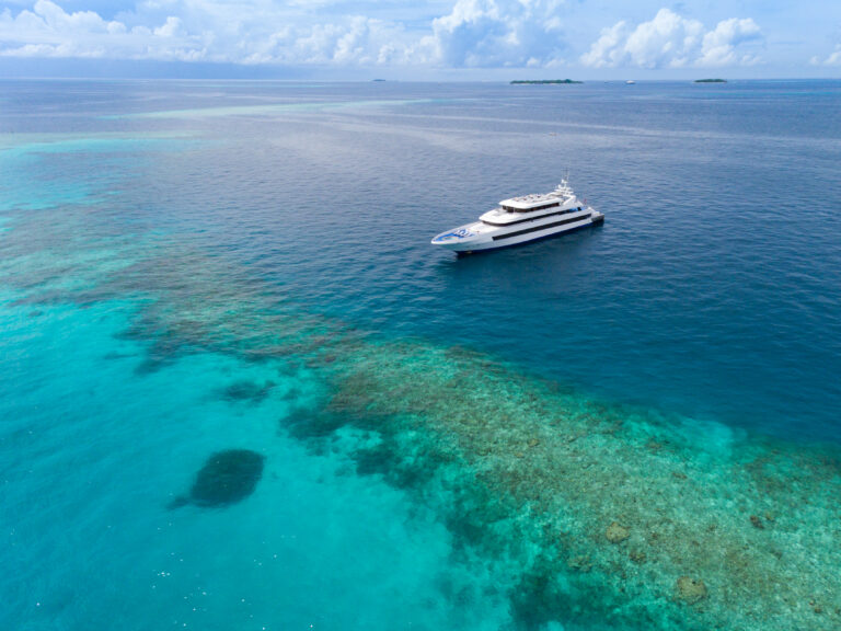Superyacht Ritrella In The Maldives