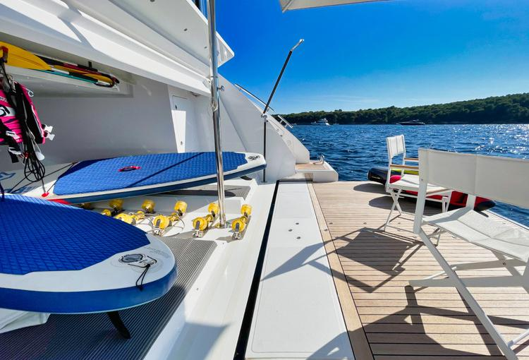 Swim Platform And Toys Storage