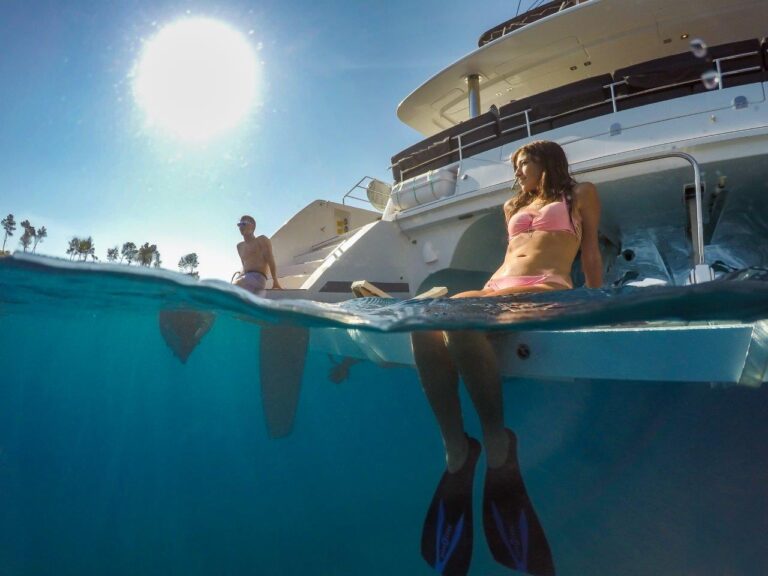 Swim Platform - Enjoying The Water - Lifestyle