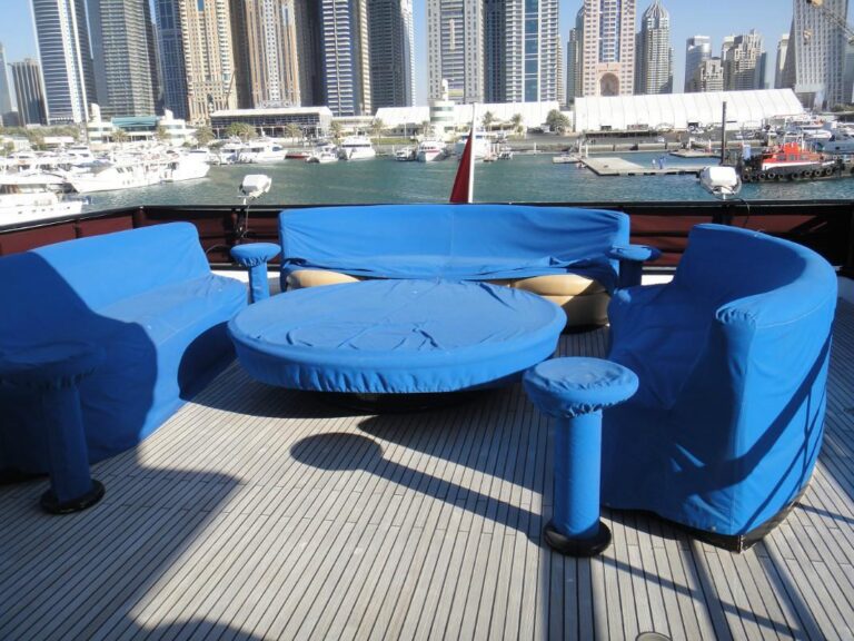 Table And Seating On Deck