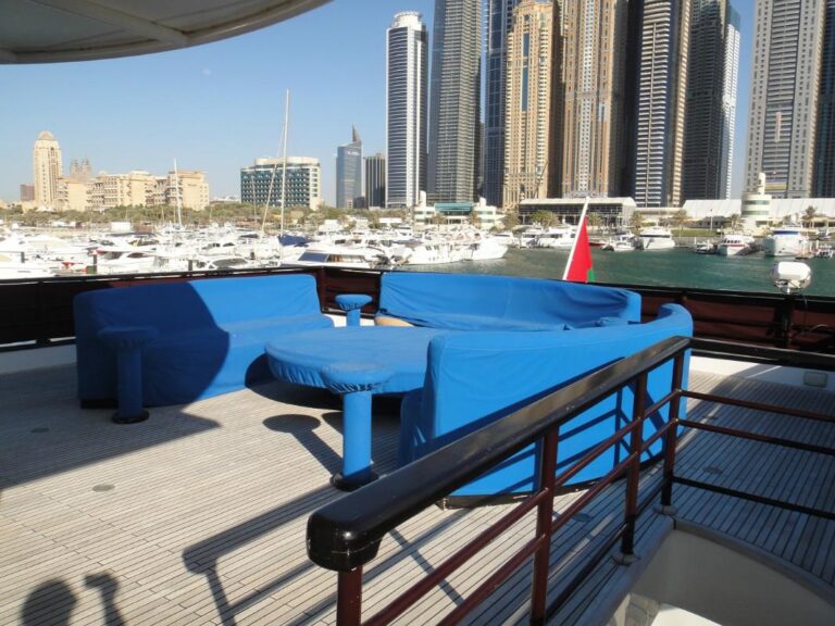 Table And Sofas On Deck