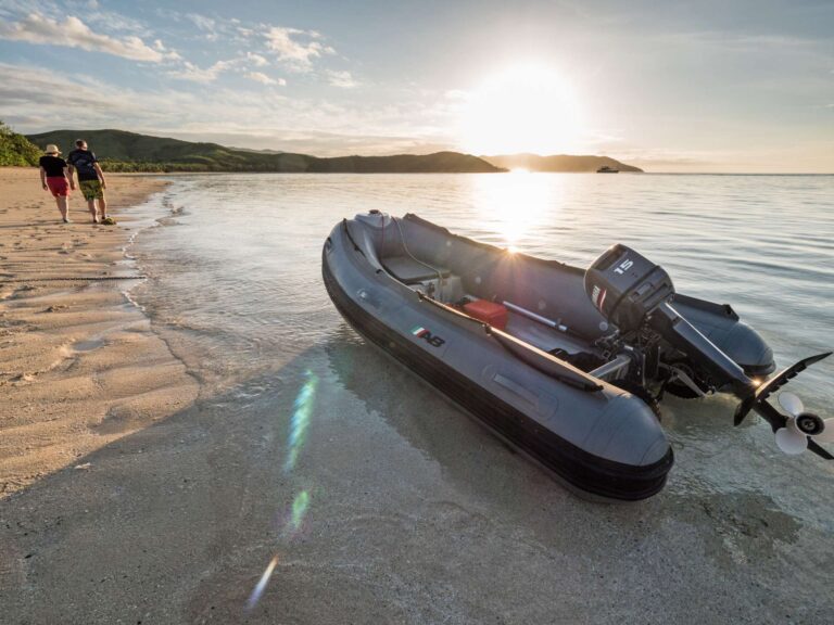Tender On The Beach