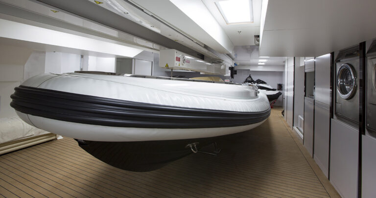 Tender Storate And Laundry Area