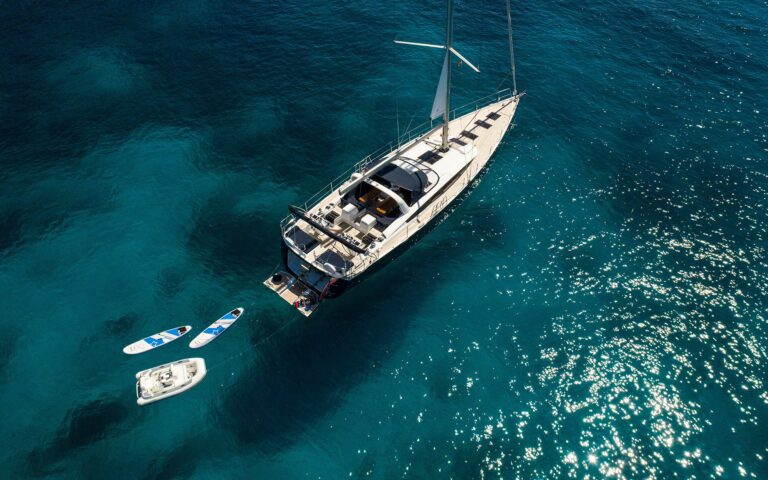 Jeanneau sailing yacht THEA - Aerial view