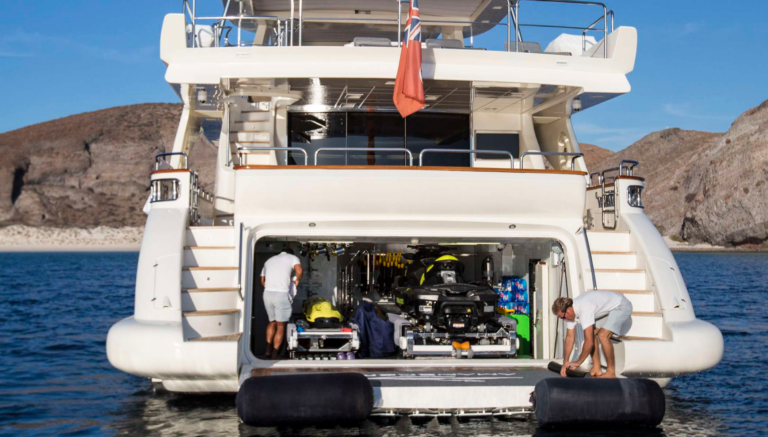 Transom With Toys