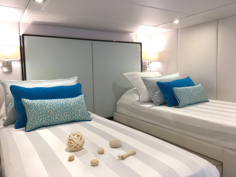 Twin Cabin Blue