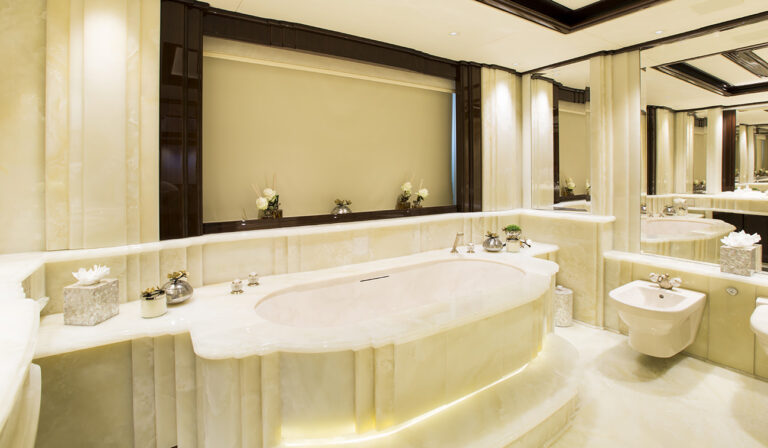 Ultra Luxurious Marble Bathroom