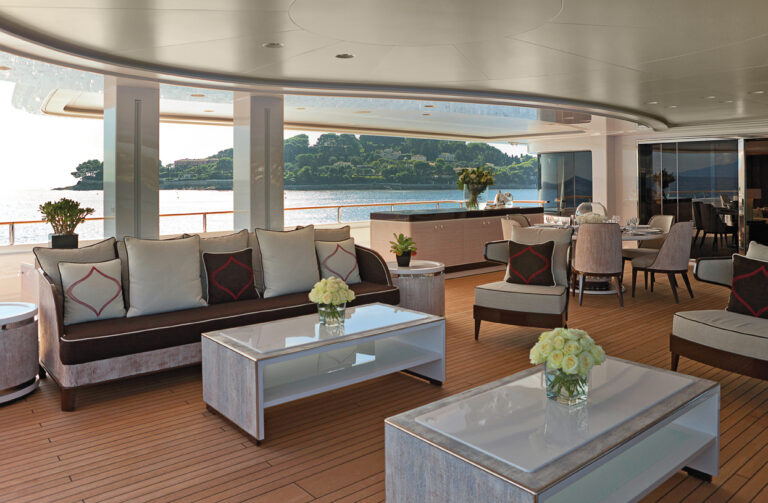 Upper Deck Aft Exterior Dining And Lounge
