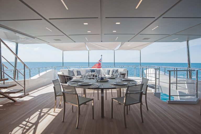 Upper Deck Dining Aft Alfresco