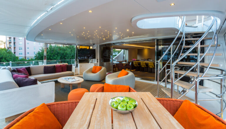 Upper Deck Exterior Lounging And Seating