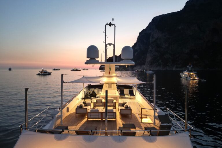 Upper Deck In The Evening