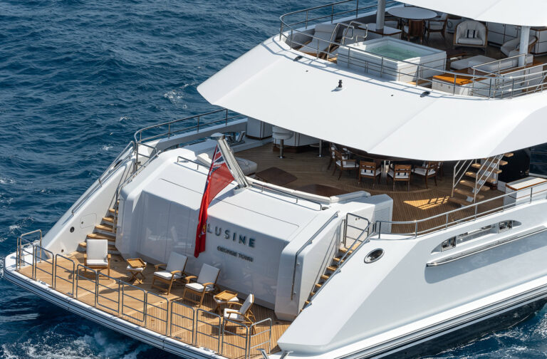 View Of The Aft Decks