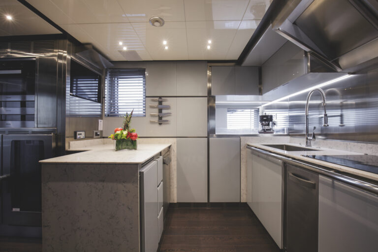 Well-equipped Galley