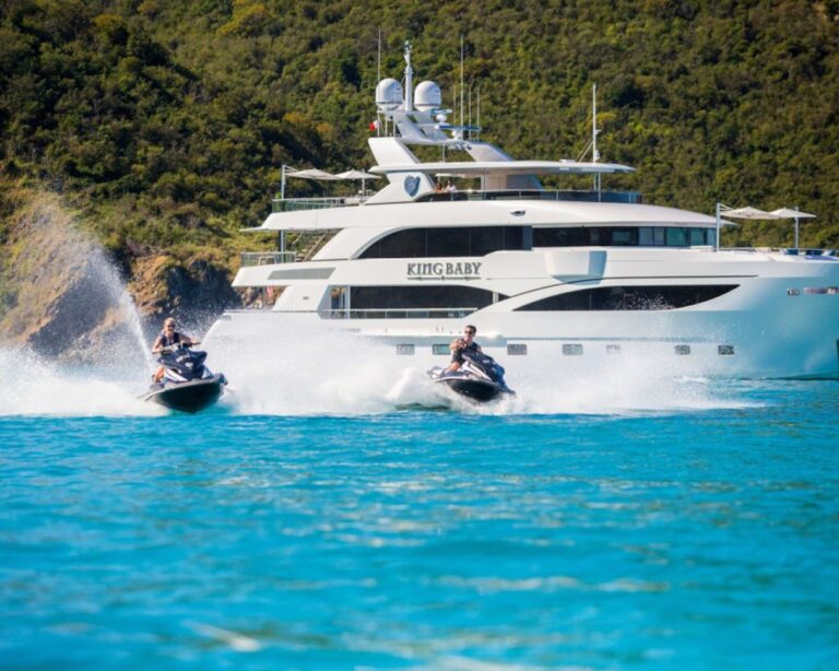 With Jetskis
