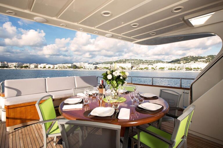 Yacht YLANG YLANG By Falcon Aft Deck
