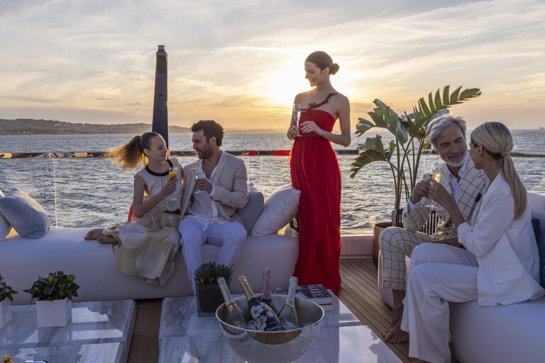 Yacht Drinks On Deck - Lifestyle