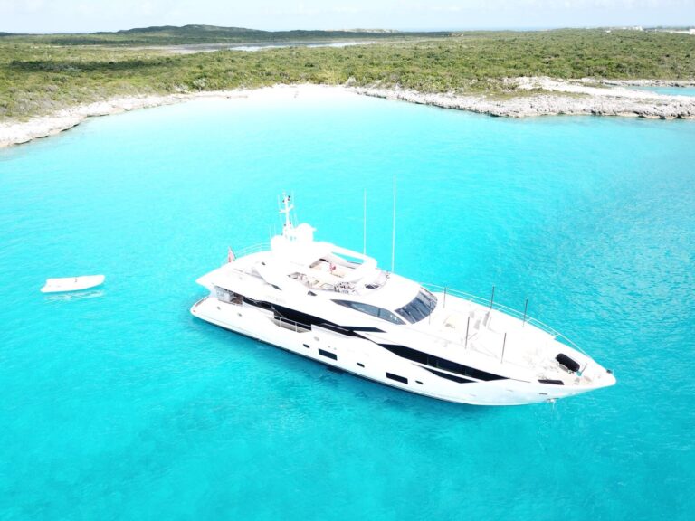 Yacht From Above