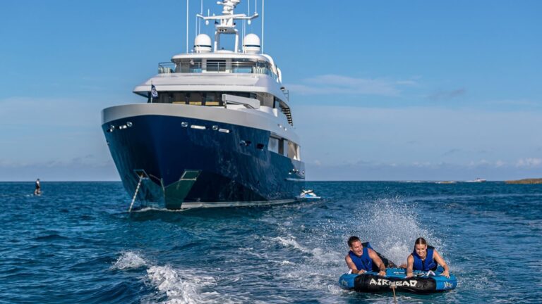 Yacht With A Toy