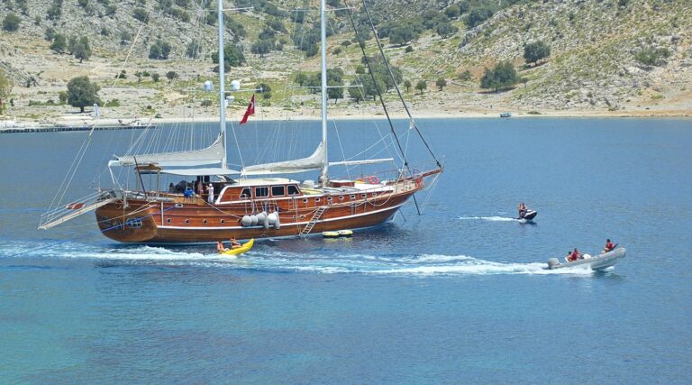 Yacht With Toys